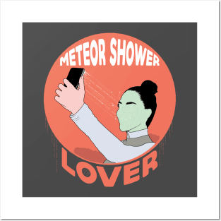 Meteor Shower Lover Posters and Art